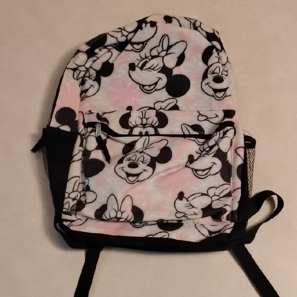 Disney Minnie Mouse Backpack - Pink and Black